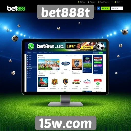 Avaliação do design do site bet888t