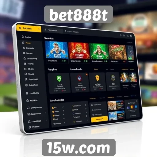 Análise da interface do usuário do bet888t