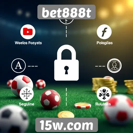 Recursos de segurança disponíveis para jogadores na bet888t