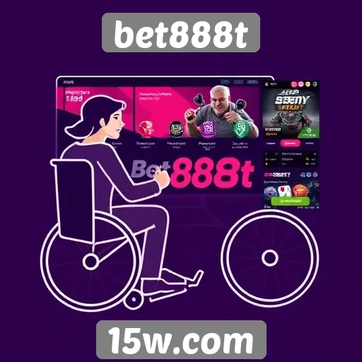 Acessibilidade e interface do usuário no bet888t