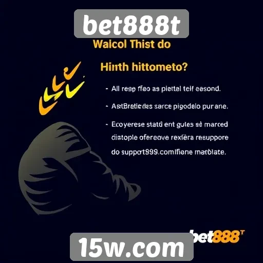 Histórico de atendimento ao cliente da bet888t